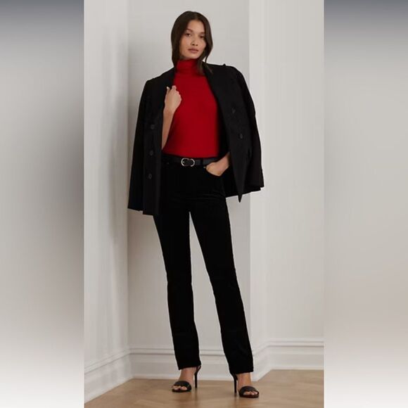 NWT Ralph Lauren Martin Festive Red Turtleneck - Picture 3 of 10